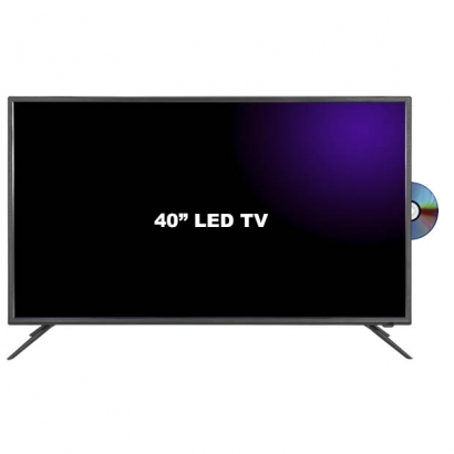 40" FHD LED TV + DVD