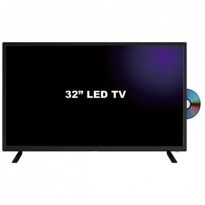 32" HD LED TV + DVD